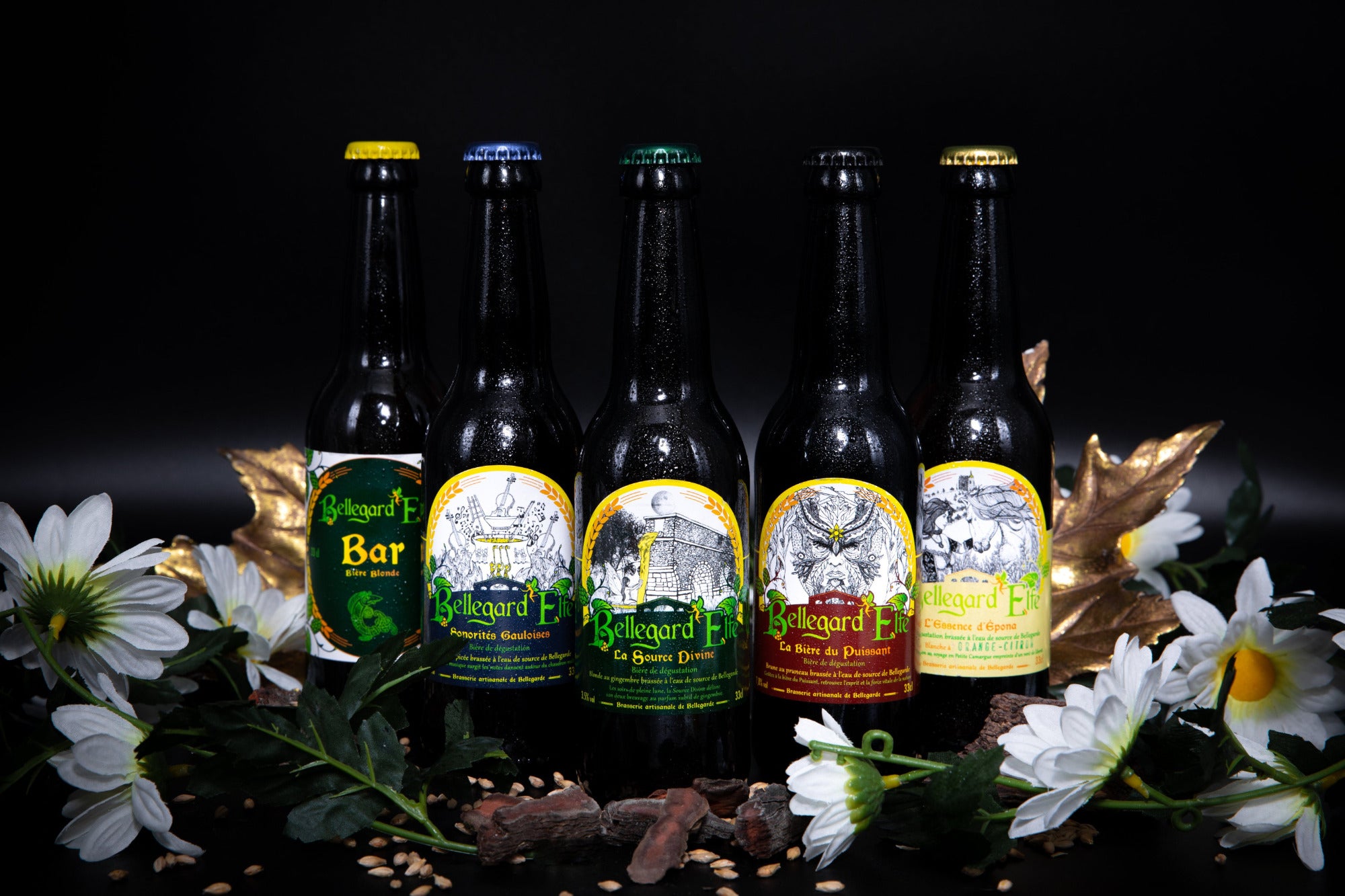 Box d'assortiments de bières artisanales - Bellegard'Elfe
